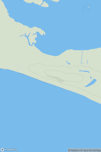 Thumbnail image for Warren Hill [South Central England] [SZ170906] showing contour plot for surrounding peak